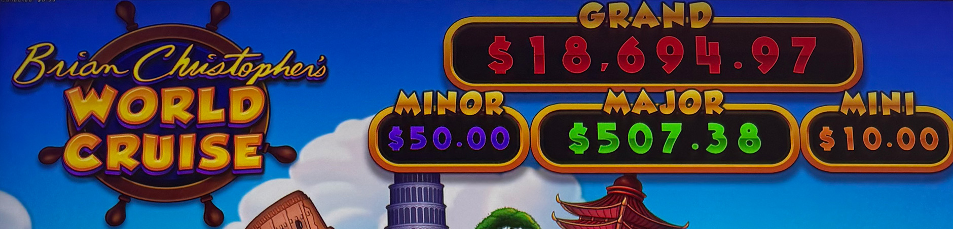 Brian Christopher’s World Cruise header