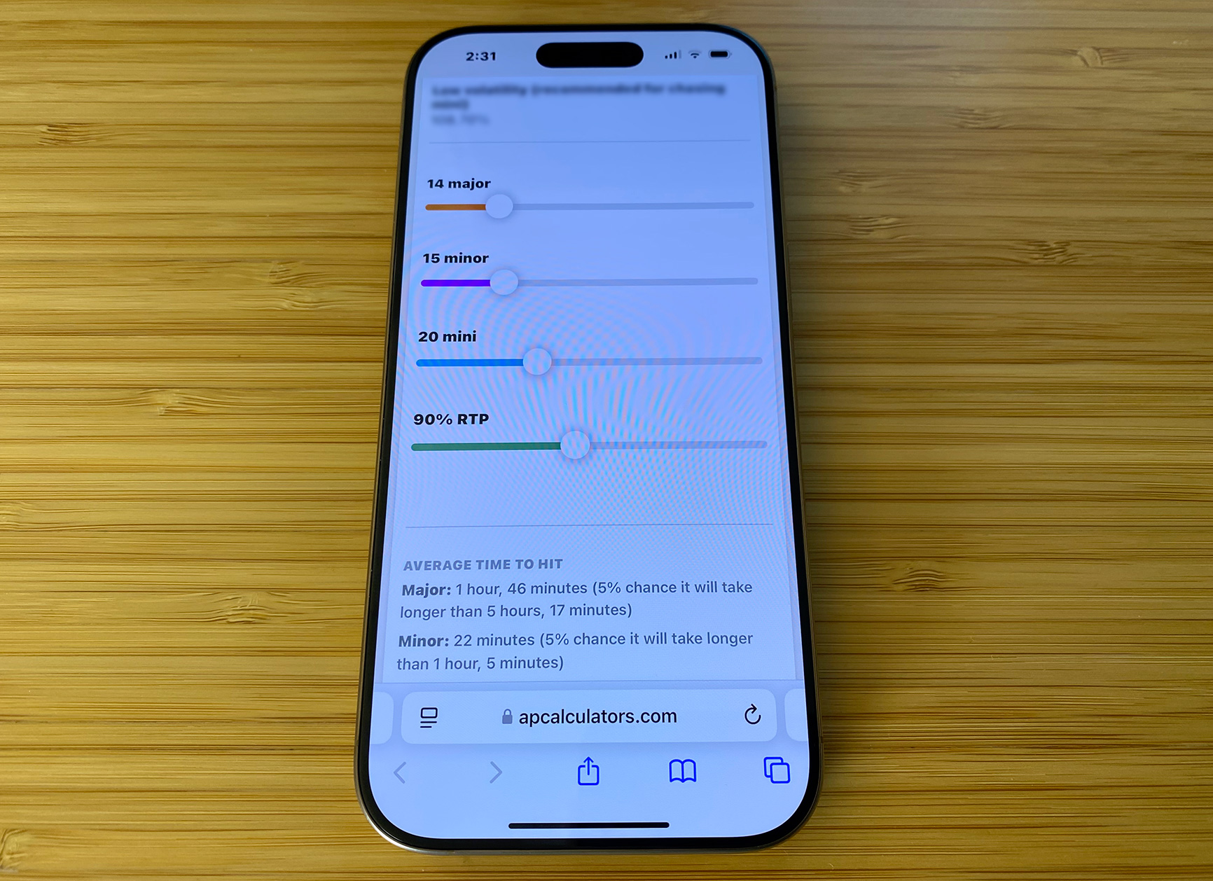 Wolf Run Eclipse calculator