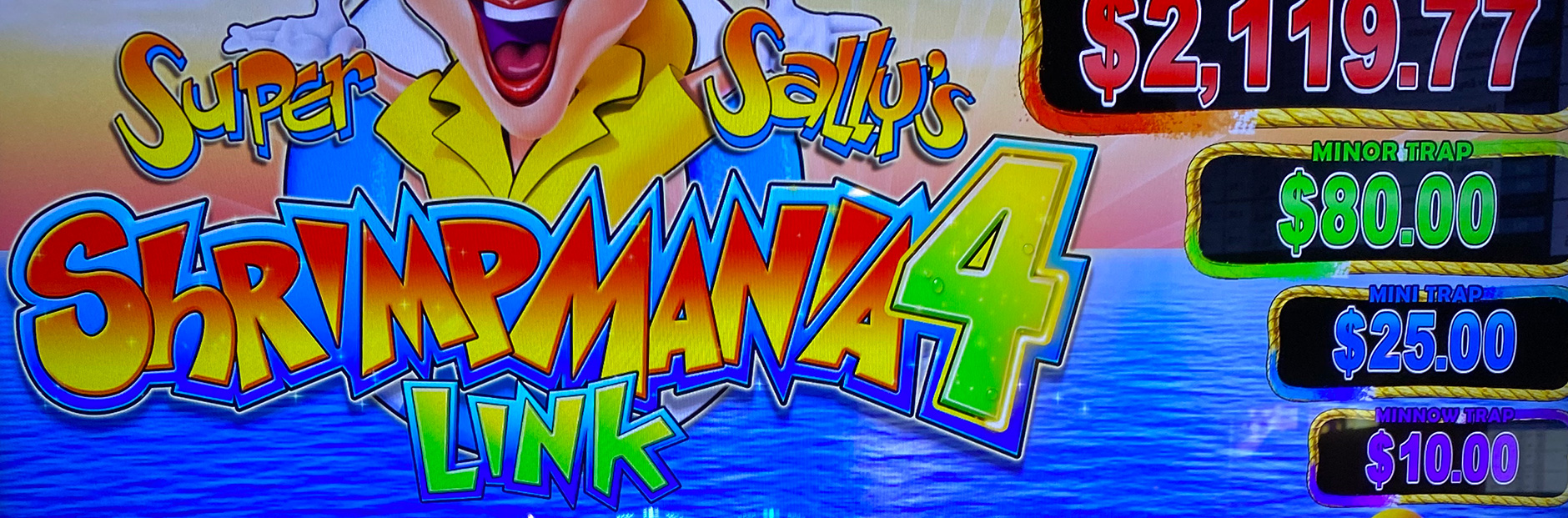Lucky Larry’s Lobstermania 4 Link / Super Sally’s Shrimpmania 4 Link