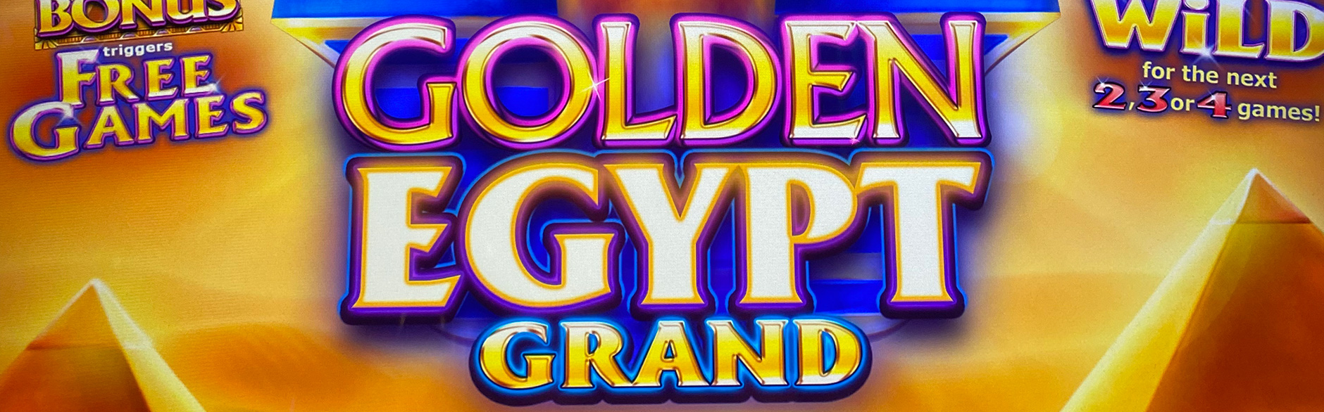 Golden Egypt Grand header