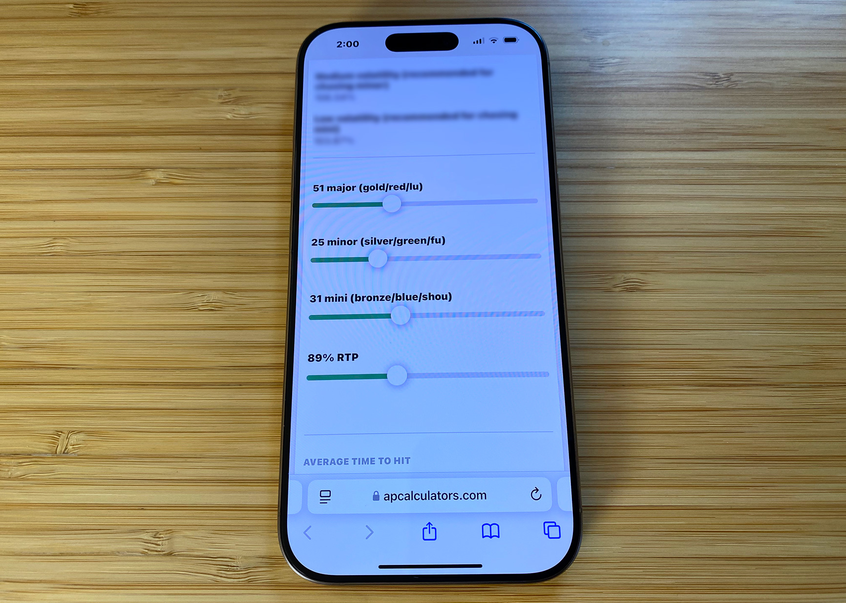 Raise the Sails and San Xing Riches calculator